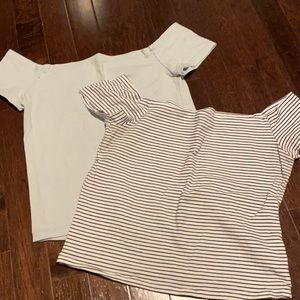 Pac Sun Off the shoulder Tees